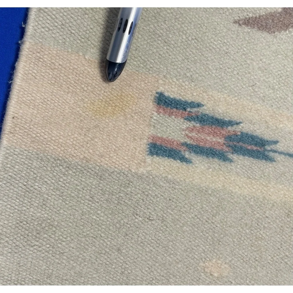 Handwoven Wool Southwestern Table Runner 16.75